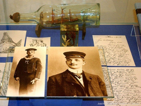 Ringelnatz als Schiffsjunge, Foto: Museum