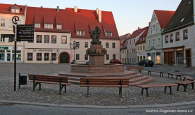 Marktplatz mit Ringelnatzbrunnen, Foto: Ringelnatzverein
